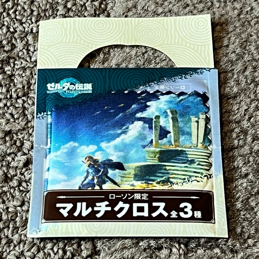 The Legend of Zelda: Tears of the Kingdom x Lawson Mini Microfiber Cloth Japan